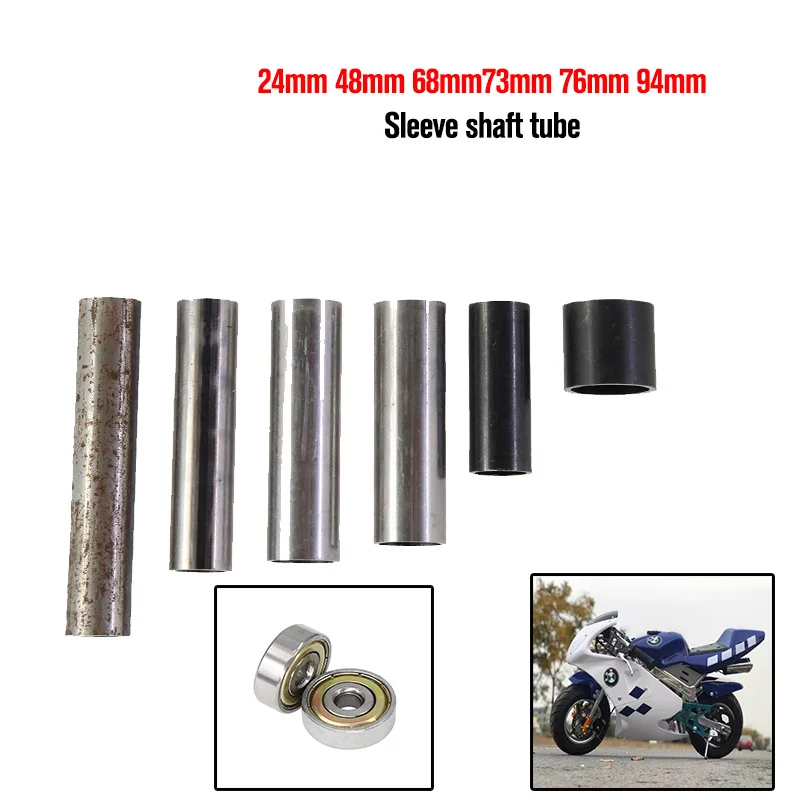 For motorcycle, skateboard, beach bike bearing accessories 10MM12MM Inner hole shaft tube