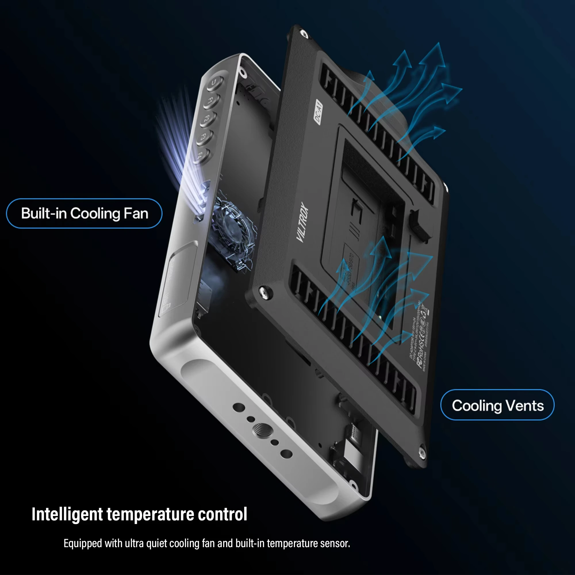 Viltrox DC-A1 Digital Camera Monitor 7 Inch Wide Monitor 4K HDMI Touch Screen Monitor For Photography Vlogging Filmmaking TV