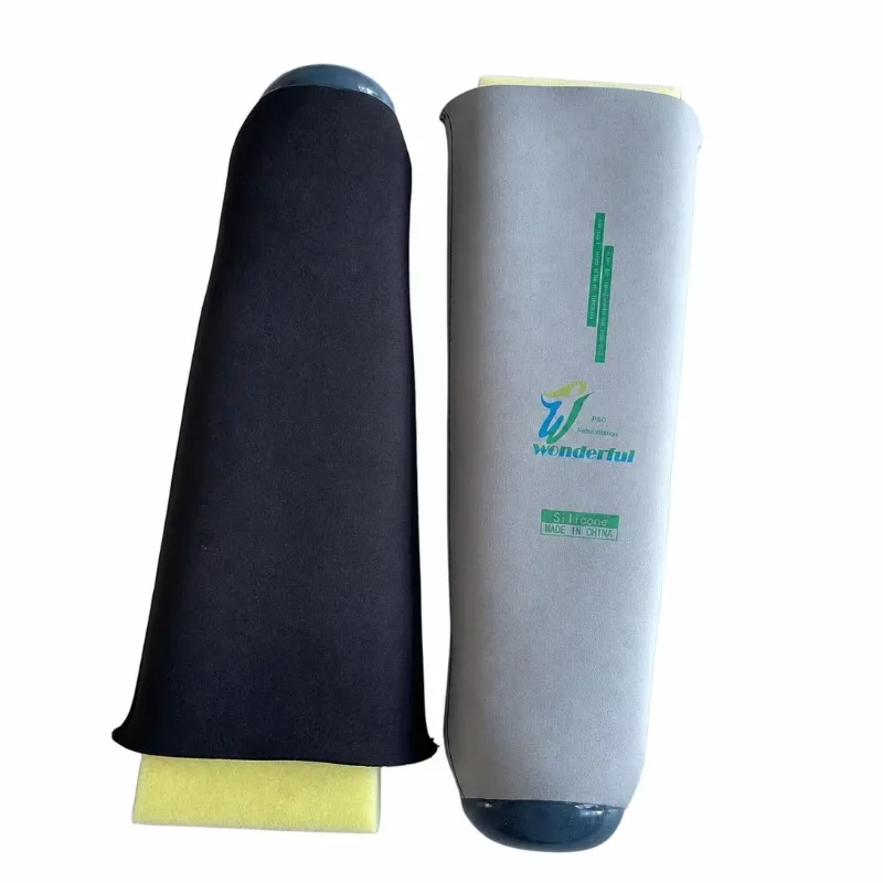 Closed-End Prosthetic Leg Liner with Distal Insert for Socket Trial Fitting