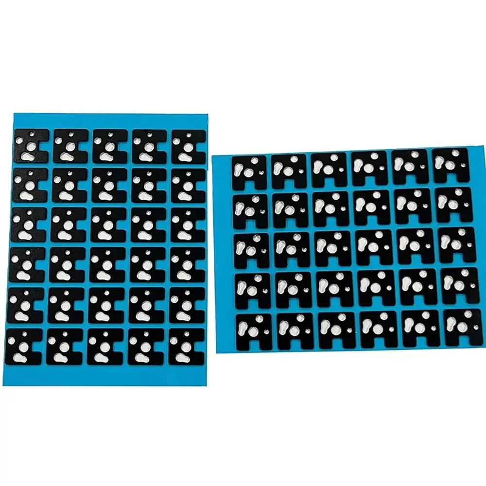 120Pcs Durable PE EVA PORON PCB Switch Pad Sticker Universal 0.5mm Foam Material Gasket Keyboard Gasket Improve Sound Quality