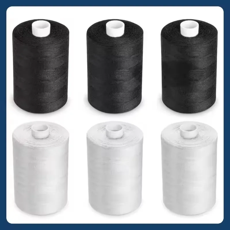 2Pcs Sewing Thread Sewing Thread Polyester Thread Set Sewing Threads Sewing Spools Polyester DIY Sewing For Hand Machines 500M