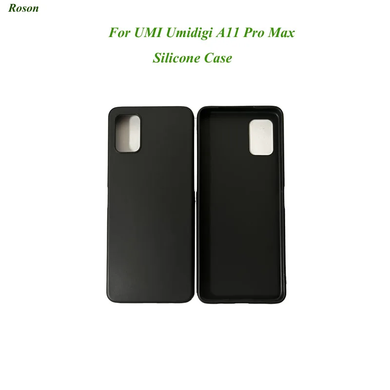 Para umidigi a11 pro max caso de silicone 6.8 "ultra fino macio tpu capa traseira do telefone móvel para umi umidigi a11 pro max