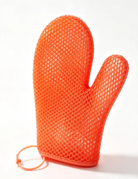 Honeycomb TPU Shower Glove Detail 4