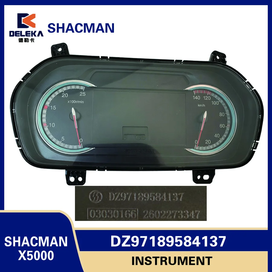New DZ97189584137 Instrument for Shacman X5000 500K Instrument Panel