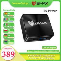 BMAX B9 Power Mini PC Intel Core i9-12900H 14 Cores Max 5.0GHz 24GB DDR5 32GB DDR4 RAM 1TB SSD WiFi 6 Bluetooth 5.2 Desktop PC