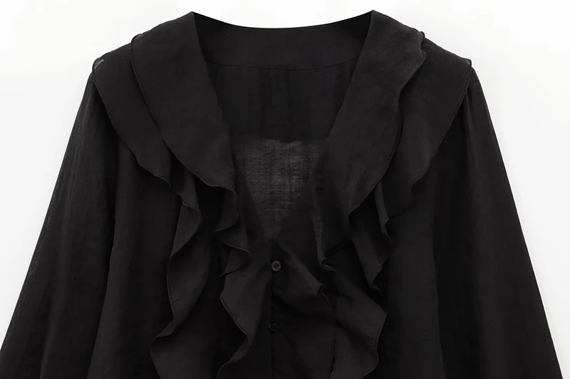 Jenny&Dave Minimalist Shirt Women's French Elegant Long Sleeved Solid Color Layered Shirt Casual Blouse Women Pullover Top