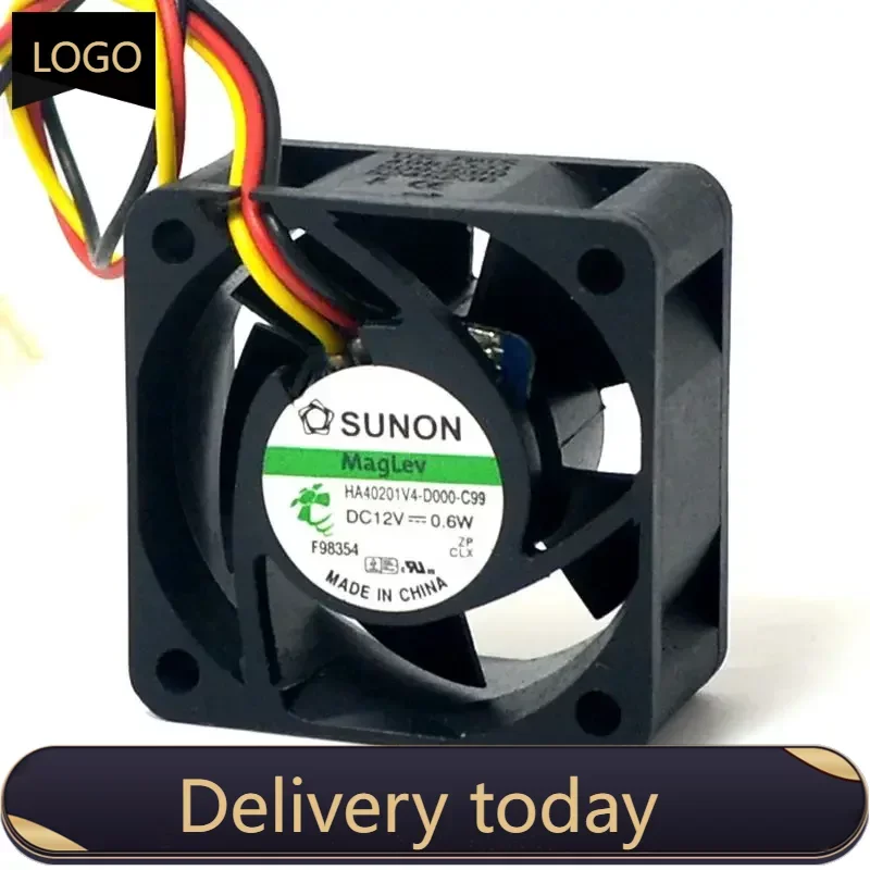 

Sunon Maglev Fan HA40201V4-D000-C99 DC12V 0.6W 4020 40 40*40*20MM F Server Inverter Power Supply Axial Cooling Fans 3pin