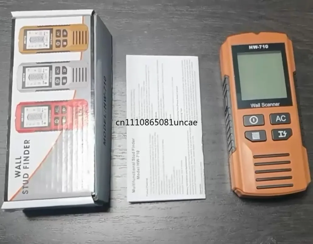 5 In 1 Multi-function Wall Stud Finder Scanner Metal Cable Wood Position Detector Construction Renovation Measuring Tool
