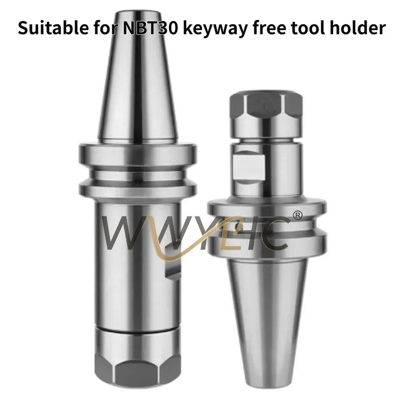 

Бесключевой держатель инструмента NBT30 для ЧПУ ER16/ER20/ER25/ER32 с динамической балансировкой для обрабатывающих центров