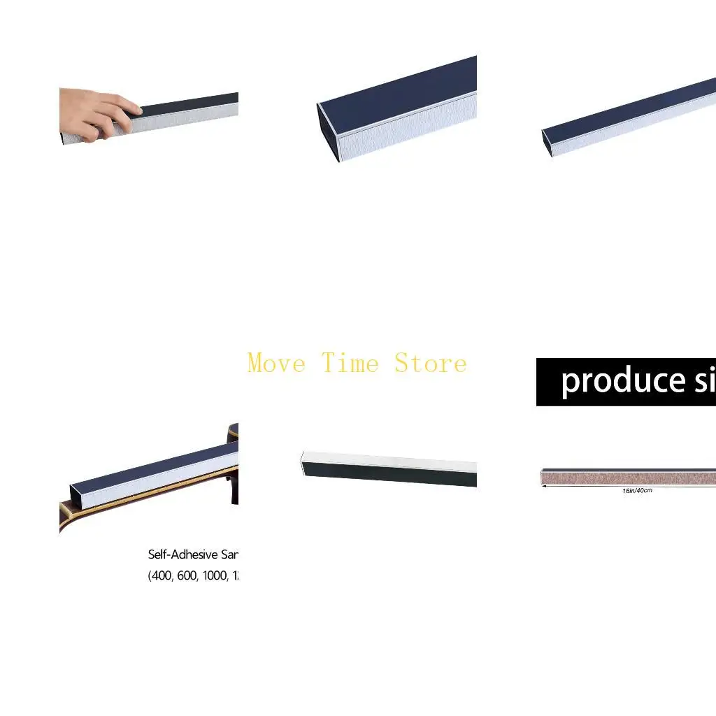 

92ME Практичный инструмент для выравнивания ладов 400 мм, наждачная бумага с алюминиевой балкой, подходит для профессиональной с