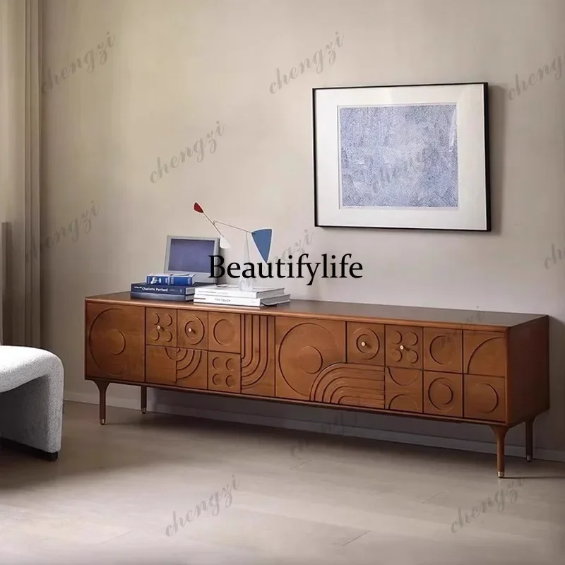 Brown Universal Tv Stand Heavy Storage Nordic Living Room Tv Stands Designer Minimalist Szafka Pod Telewizor Furniture