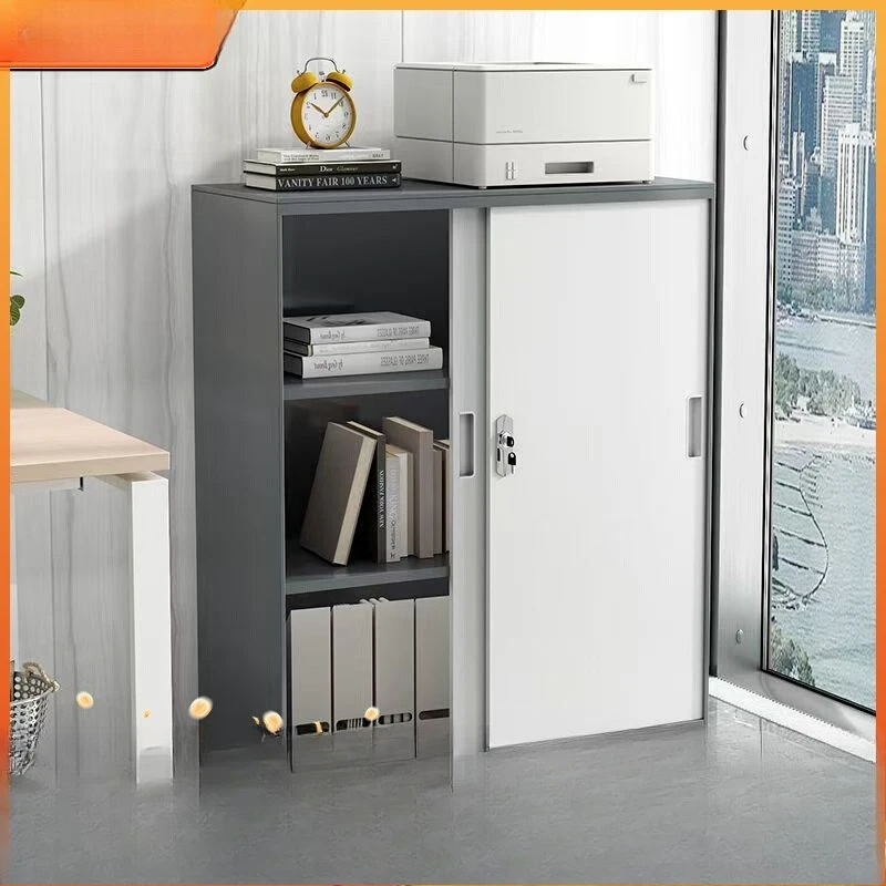 Oficina debajo del escritorio, puerta corredera multicapa, archivador, sala financiera, base de impresora, gabinete pequeño, cabina baja profesional de oficina