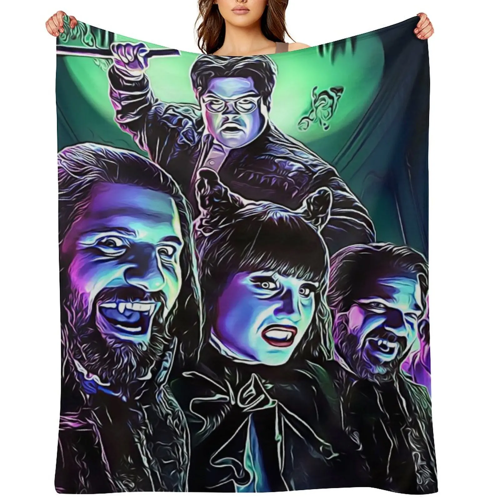 What We Do In The Shadows - Cast Throw Blanket blankets and throws Blankets For Baby For Baby Polar Blankets