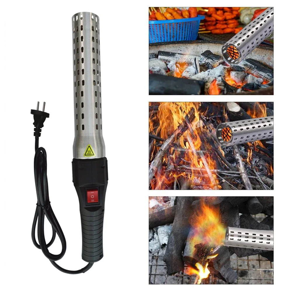 2024 Charcoal Lighter Electric BBQ Starter for Barbecue Grill Firelighter Accessories Quickly BBQ Fire Smoker Tools