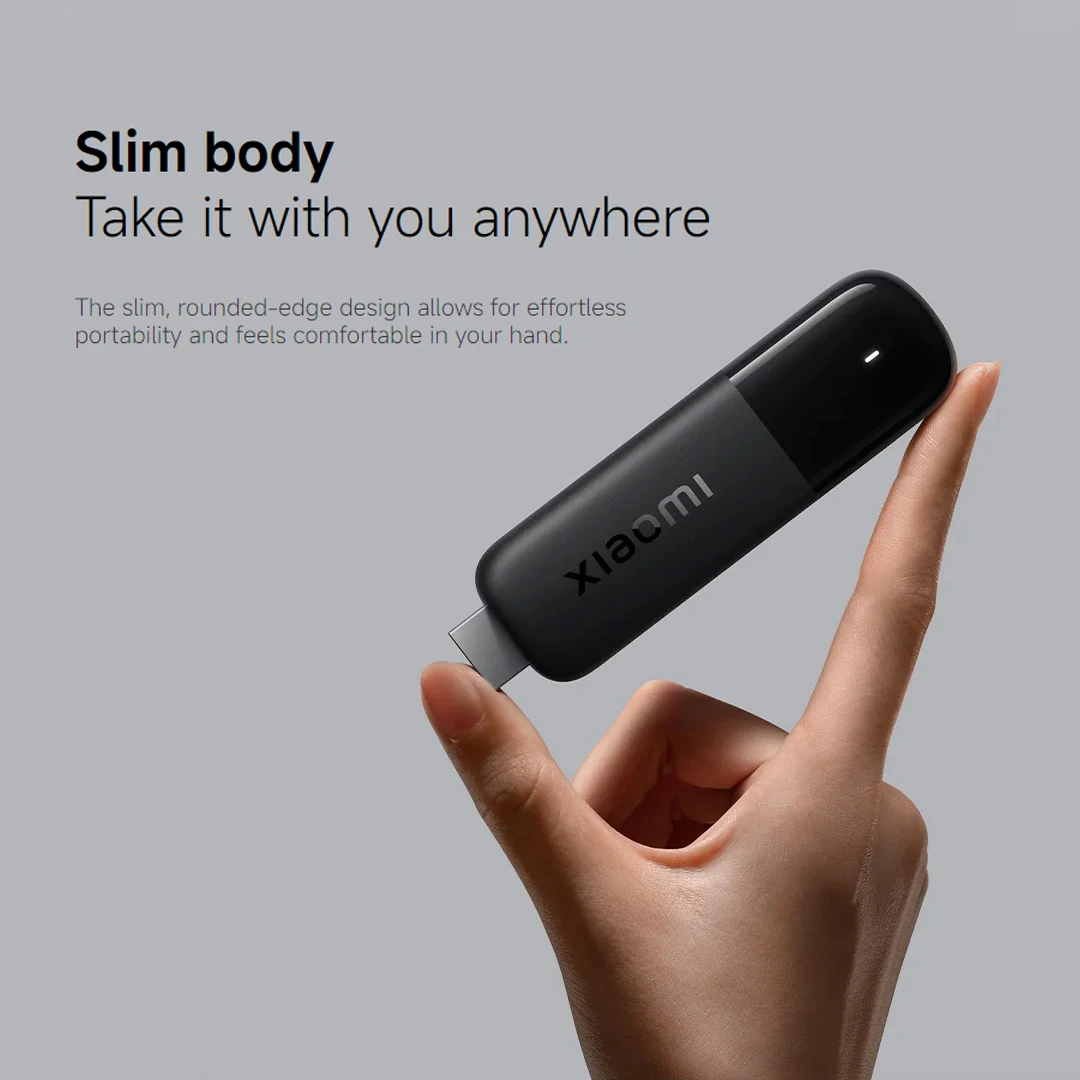 الإصدار العالمي من Xiaomi TV Stick 4K 2nd Gen 2GB RAM 8GB ROM BT5.2 Dolby Vision HDR10 + Wi-Fi 6 TV Dongle وسائط تيار محمول