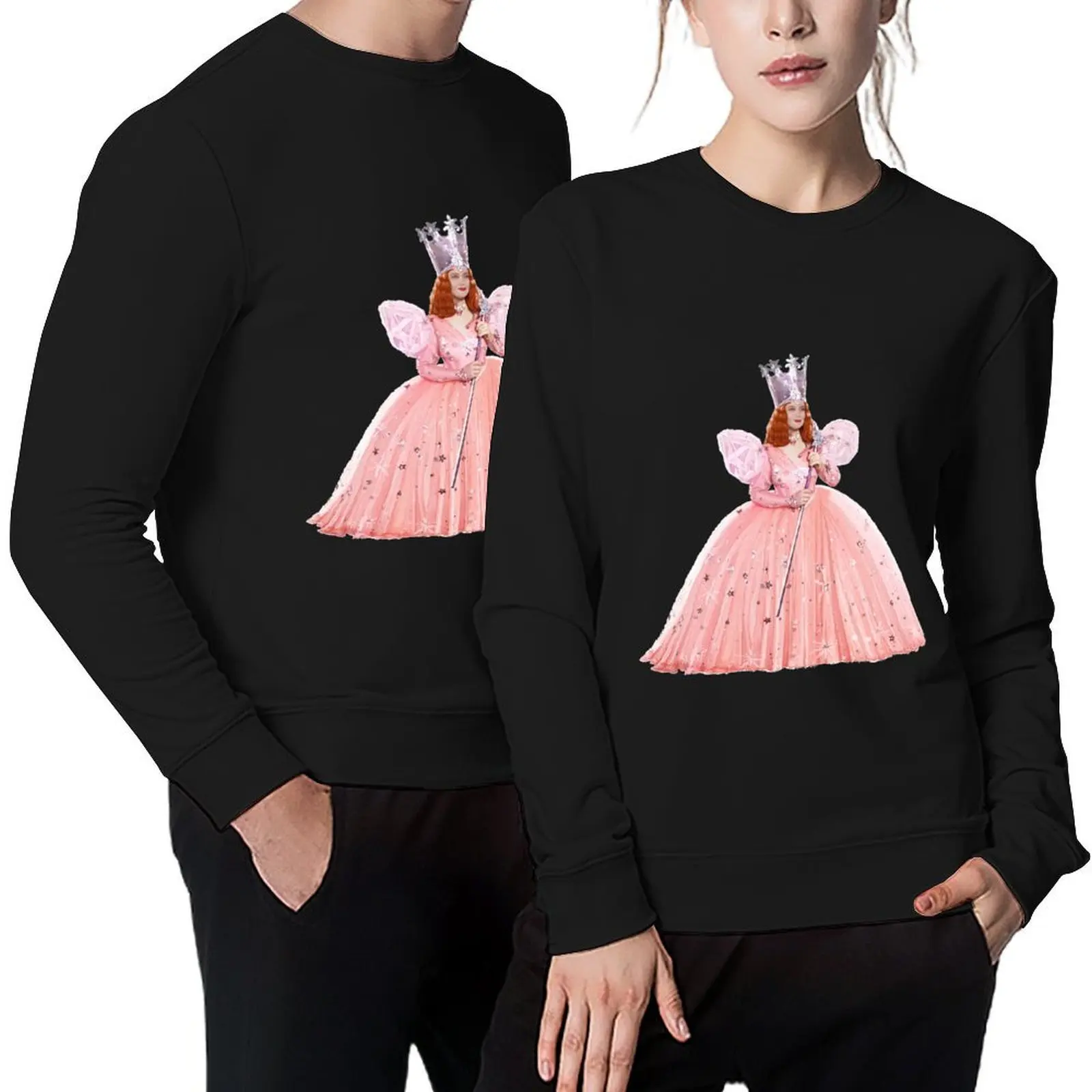 Glinda The Good Witch، The Wizard of Oz، لوحة رقمية سحرية واقعية، صورة لكامل الجسم، بلوفر بدون خلفية #1