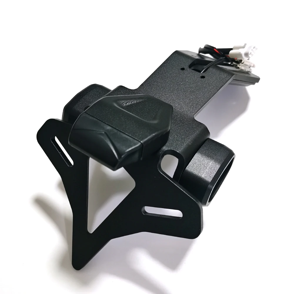 

License Plate Holder For Kawasaki ZX-10R / ZX-10RR 2021-2025 Motorcycle Accessories Tail Bracket LED Light Fender Eliminator