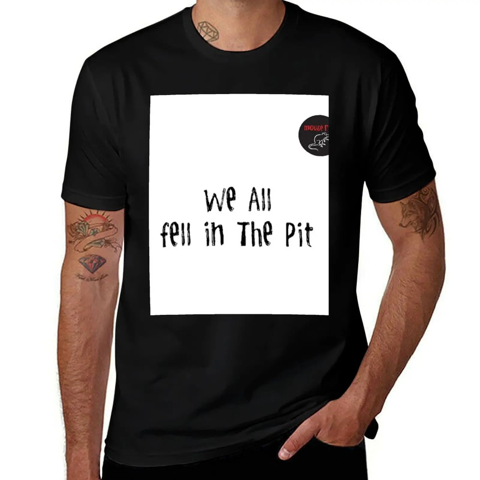We All Fell In The Pit - Sullivan Street Pit, Pawnee - Parks & Rec T-Shirt Festive Simple T-Shirt