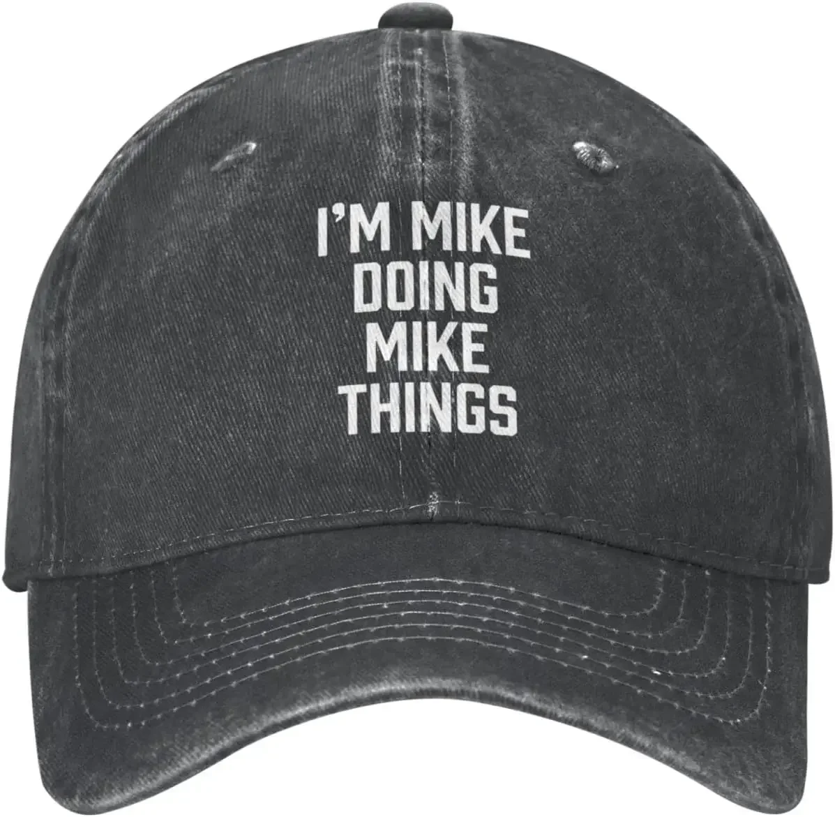 Funny Hat Im Mike Doing Mike Things Hat Men Dad Hat Fashionable Cap