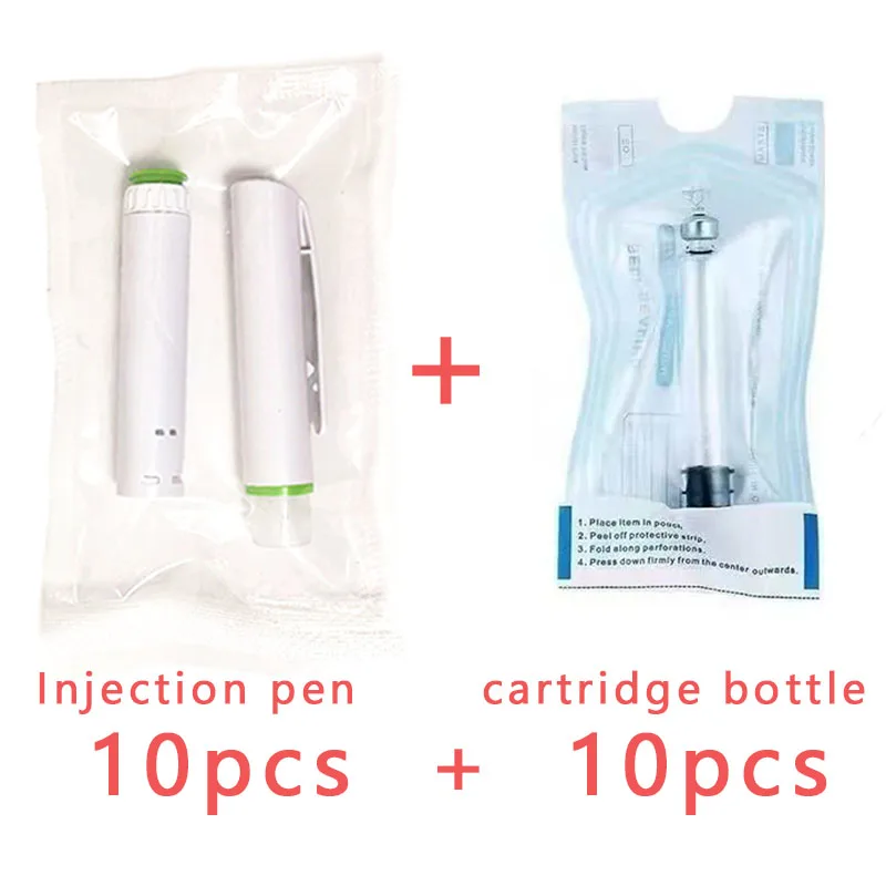 Portable 10Pcs Disposable Injection Pen for Peptide Therapy 3ml Cartridge Insulin Growth Hormone No Medication - view 5