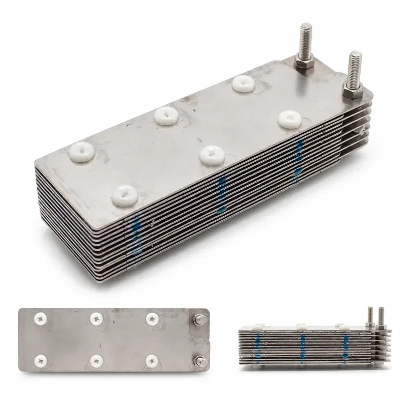 Small HHO Generator Wetware Laser Cut 1.0mm Thick 316L Stainless Steel Plate 7pcs or 14pcs Optional