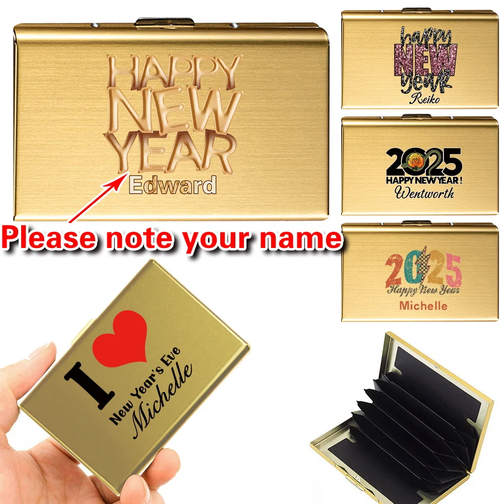 

Портативная офисная модная металлическая многофункциональная мужская визитница для ежедневных путешествий