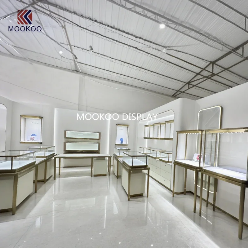 custom.Hot Selling High-End Stainless Steel Portable Watch Display LED Light Retail Showcase