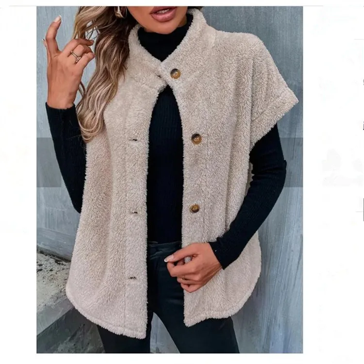 Women's Plush Jacket for Autumn Winter