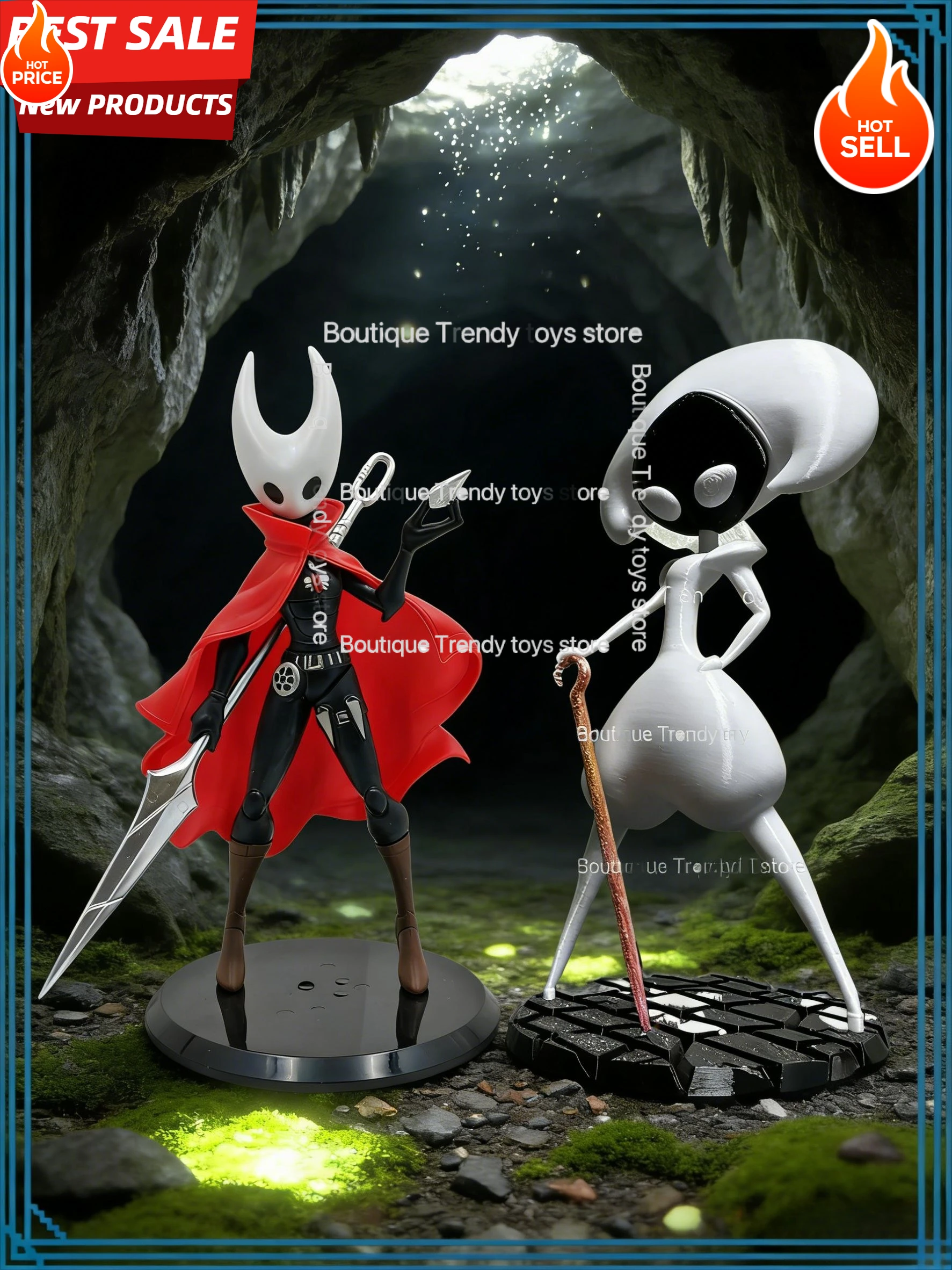

Hollow Knight merchandise: lace Pale Mother Hornet Silksong game character 3D assembly figure model
