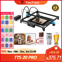 TwoTrees 20W Laser Engraver 130W TTS-20 PRO APP Wifi Control Metal Laser Engraver Arcylic Wood Leather Cutting Machine