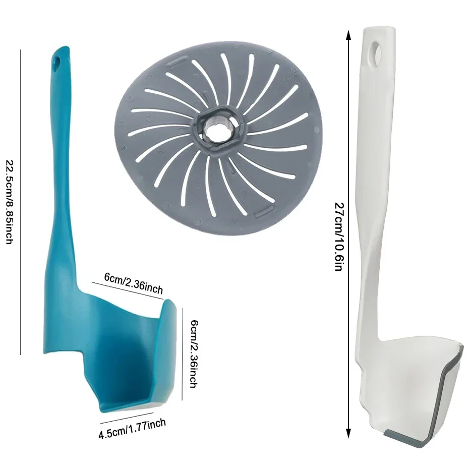 Rotate Spatula and Blade Cover for Thermomix Portioning Food Processor Kitchen Rotating Scraper