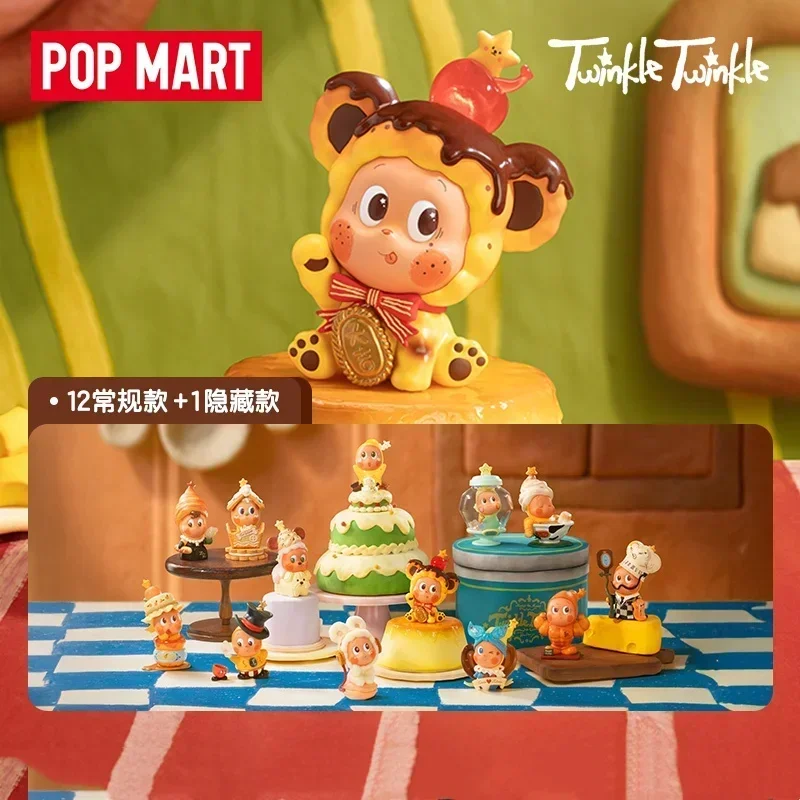 

POP MART Twinkle Twinkle SAVOR THE MOMENT Series Blind Box Mystery Box Mistery Cute Action Figure Surprise Model Birthday Gift
