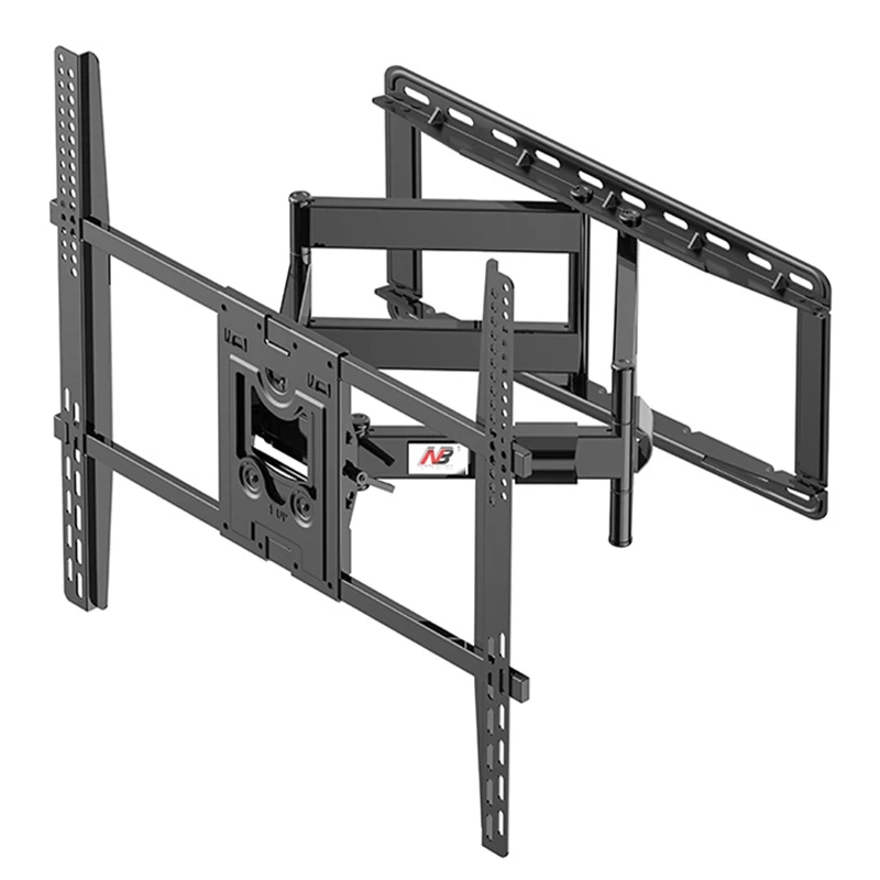 Universal Strong Tilt Swivel Full Motion 75-110 inch TV Wall Mount Bracket MAX.VESA 800x600mm Load 90.9kgs NB SP5