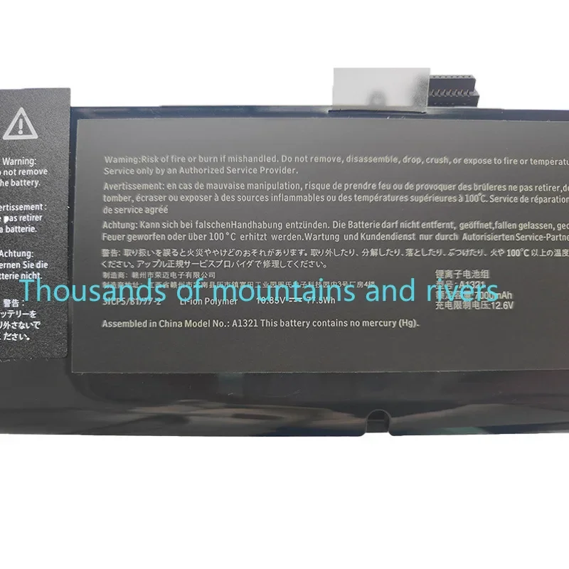 

Новый аккумулятор для ноутбука A1382 для Apple MacBook Pro 15 дюймов A1286 2011 2012 версия MC721 MC723 MC847 MD318 MD322 MD103 MD104