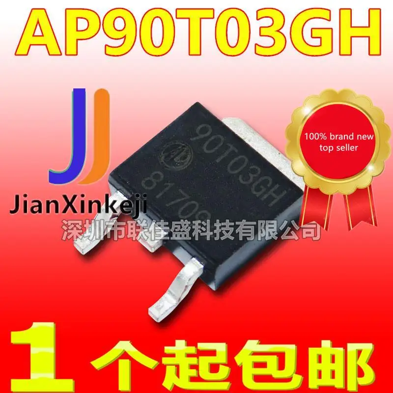 20 Chiếc 100% Orginal Mới Có Hàng AP90T03GH 90T03GH 75A 30V N Kênh MOS Ống Hiệu Ứng Trường Ống đến-252