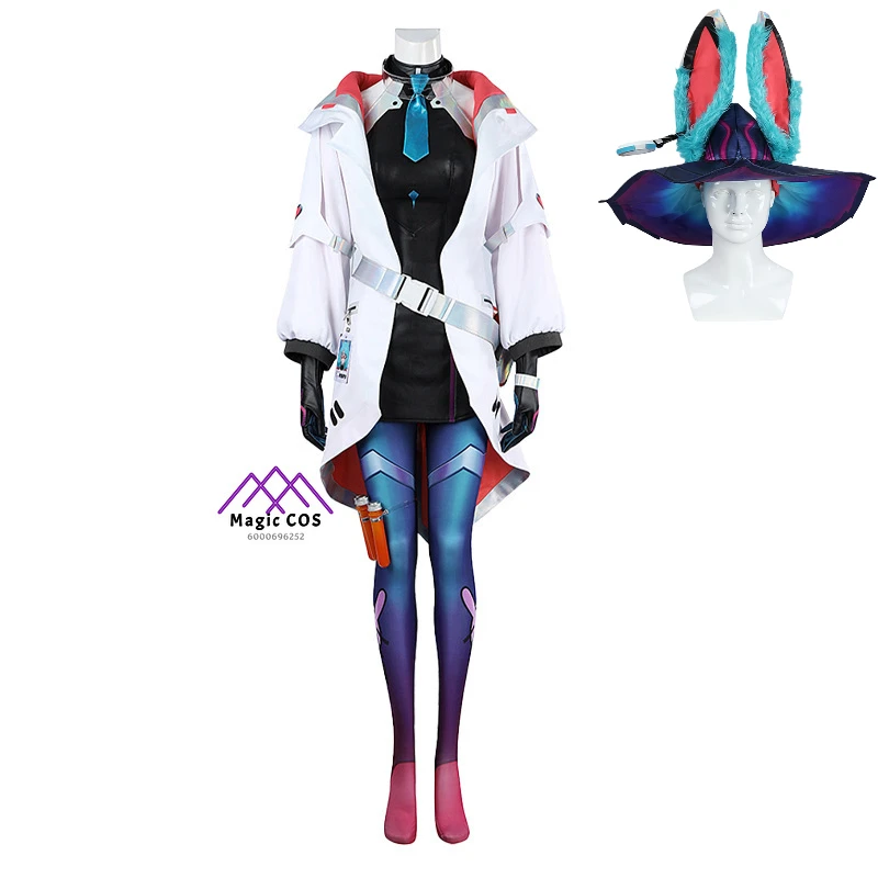 

In Stock Anime League of Legends LOL Aurora Hot Cosplay Costume Accessories Halloween Carnival Outfits Comic Con Party Uniform