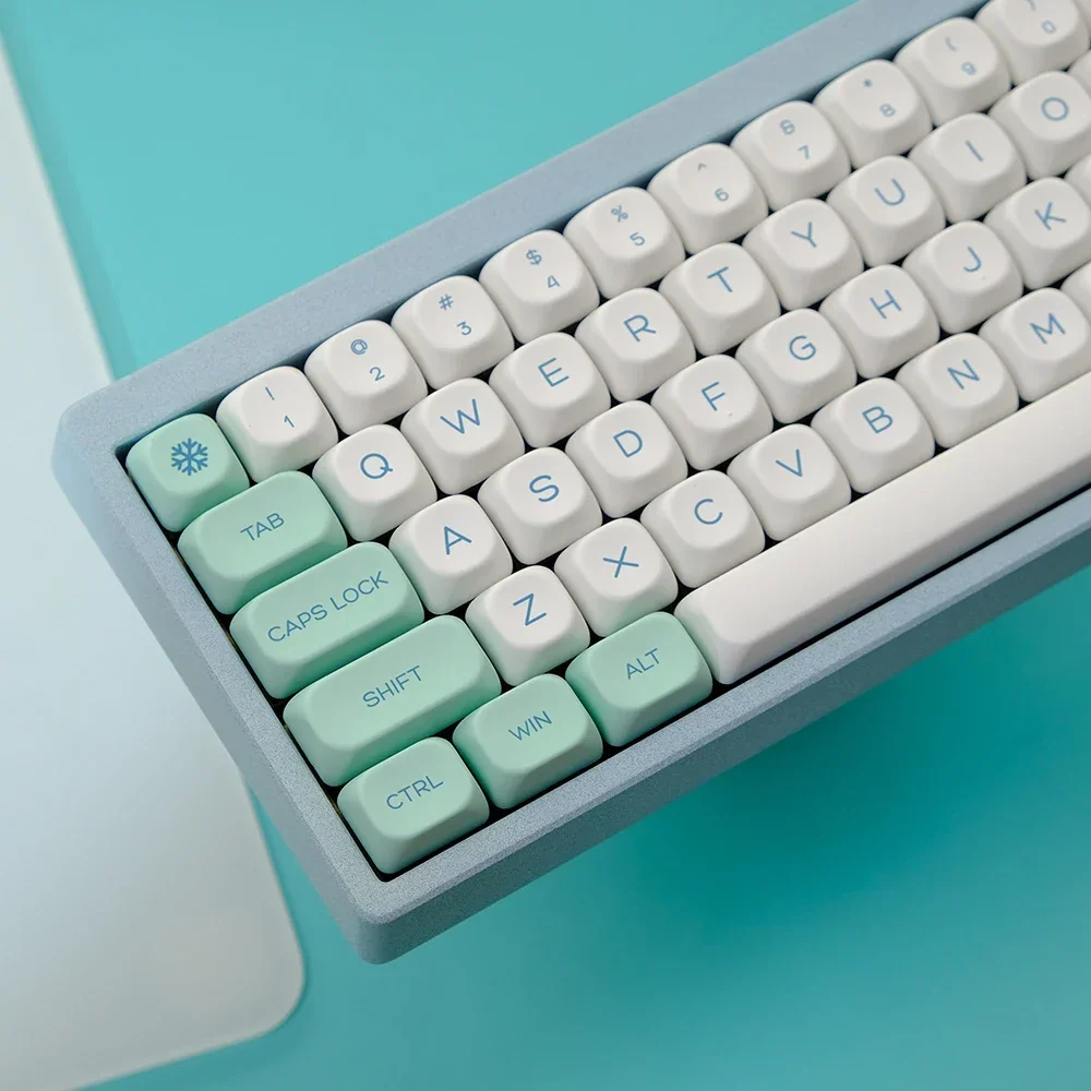 

Snow mountain keycap PBT hot sublimation KOA height similar to MOA mechanical keyboard adaptation 61/68/84/98/108, etc