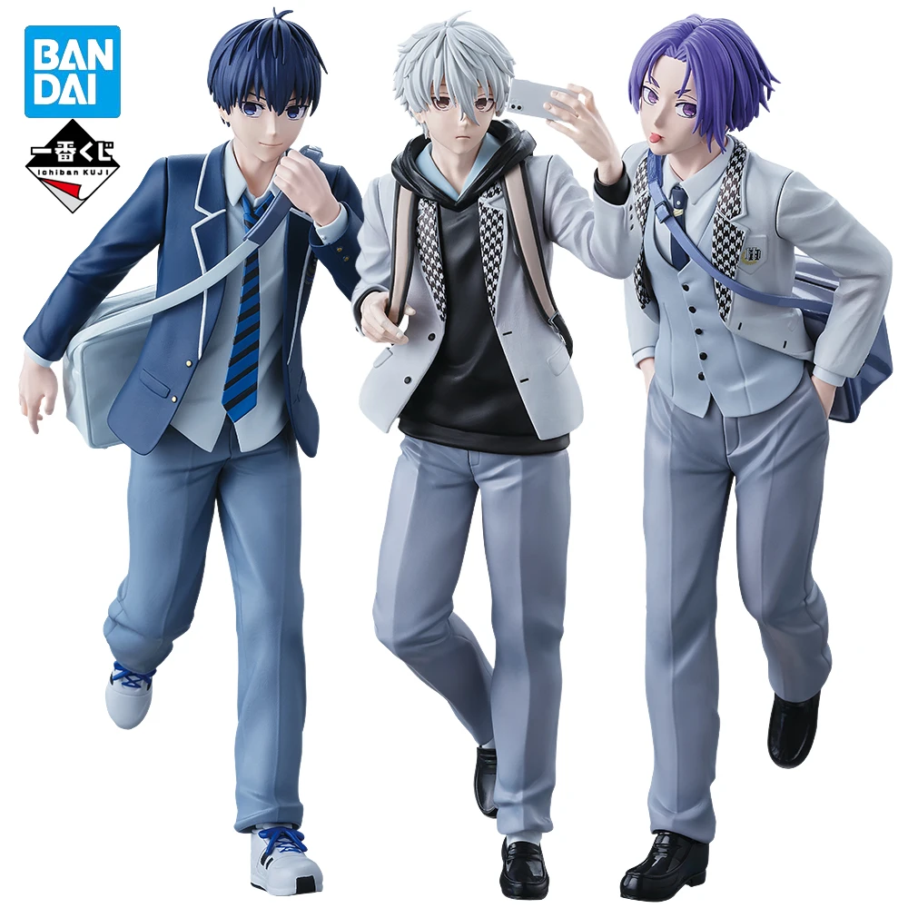 

In Stock BLUE LOCK Bandai Ichiban Kuji Isagi Yoichi Nagi Seishiro Mikage Reo Original Anime Figure PVC Collectible Model Gift