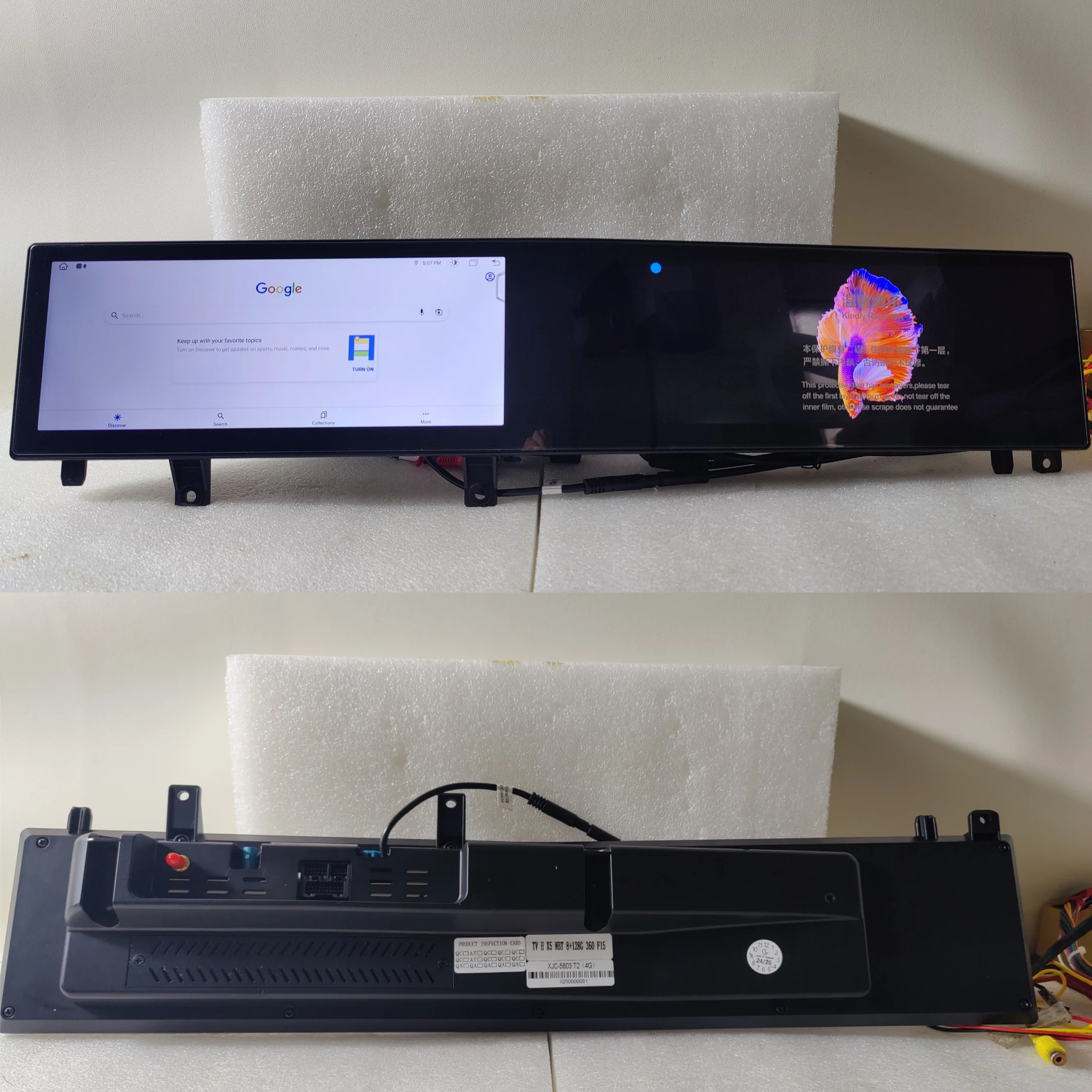 

GZ 21-дюймовый двойной экран Carplay Android 13 для BMW X5 F15 X6 F16 X5M X6M 2014-2019 Автомобильный мультимедийный плеер GPS-навигация HeadUnit