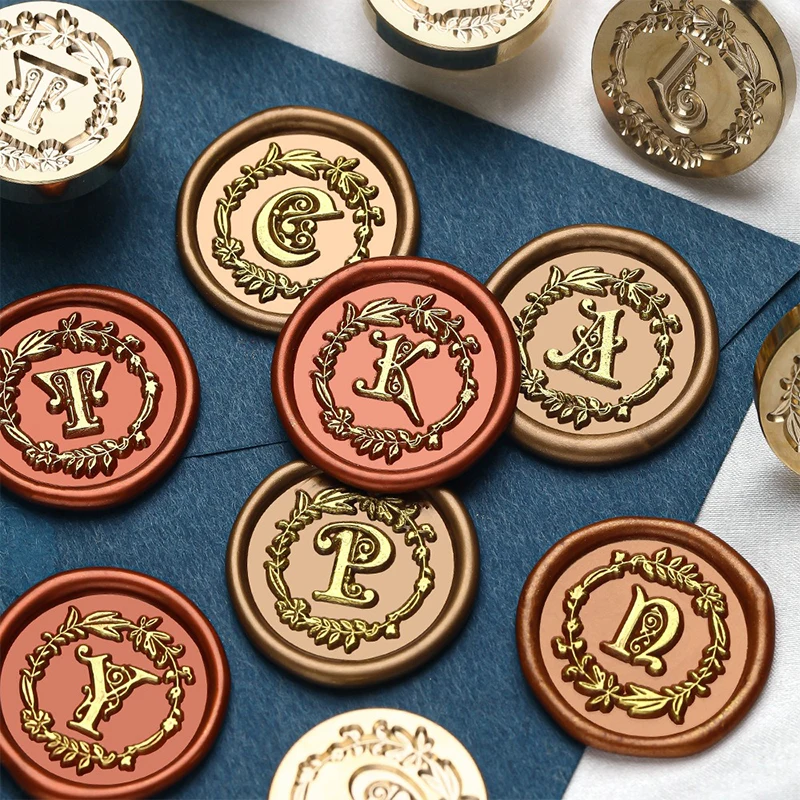 Wax Seal Kit Sealing Wax for Stamp Head Letter Retro Seal Kit Silicone Stamps for Scrapbooking Surgut Print Set Wedding Craft