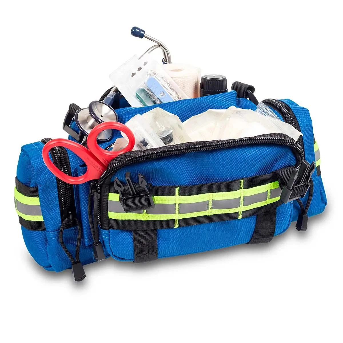SAFETYMED First Responder Paramedic First Aid Fanny trauma Emergency Blue Bag