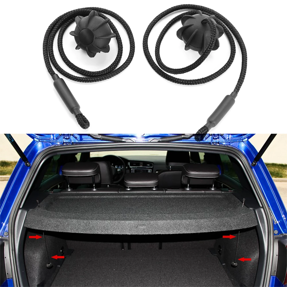 Car Tailgate Trunk Parcel Shelf String Cord Tonneau Cover Strap for Kia Sportage Ceed Rio 3 4 Picanto K2 K3 K9