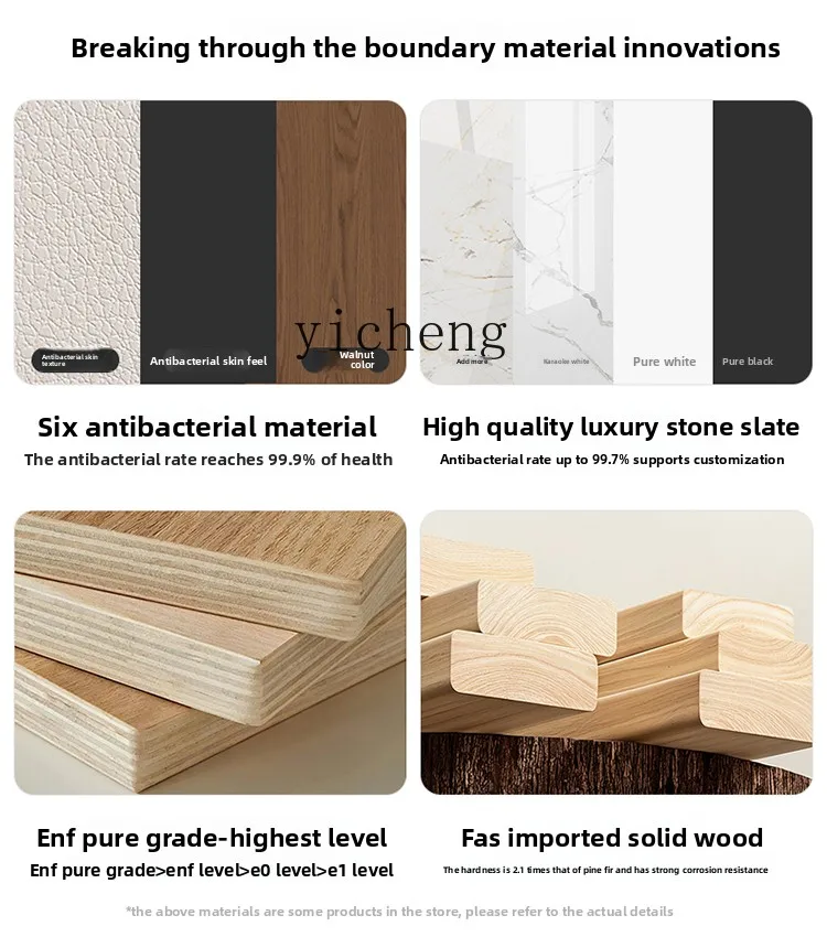 LX Sofa Side Cabinet Side Cabinet Solid Wood Cream Wind Multifunctional Coffee Table Foldable Living Room