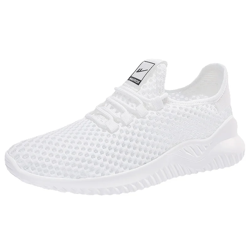 Warrior Men's Mesh Shoes 2025 Summer New Ultra-Light Thin Sports Shoes Trendy Men's Versatile Shoes Breathable Lightweight Shoes For Men_vogvips.com