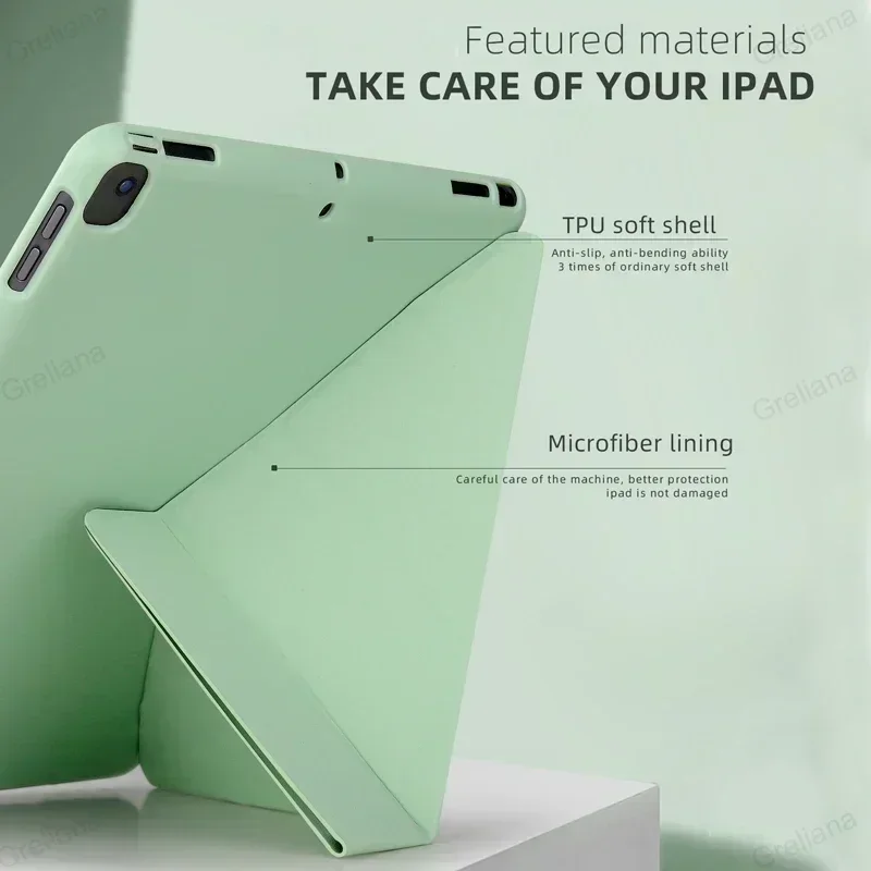 Para Ipad Pro 11 Funda iPad Air 11 5th 4th 6th 10,9 Funda para iPad 9th 10th 7th 8th Generation Fundas Mini 6 3 2 1 10,2 9,7