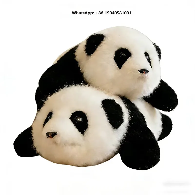High Biomimetic Design Panda Shape Multi Modal Emotional Interaction Electronic Pet Companion Robot