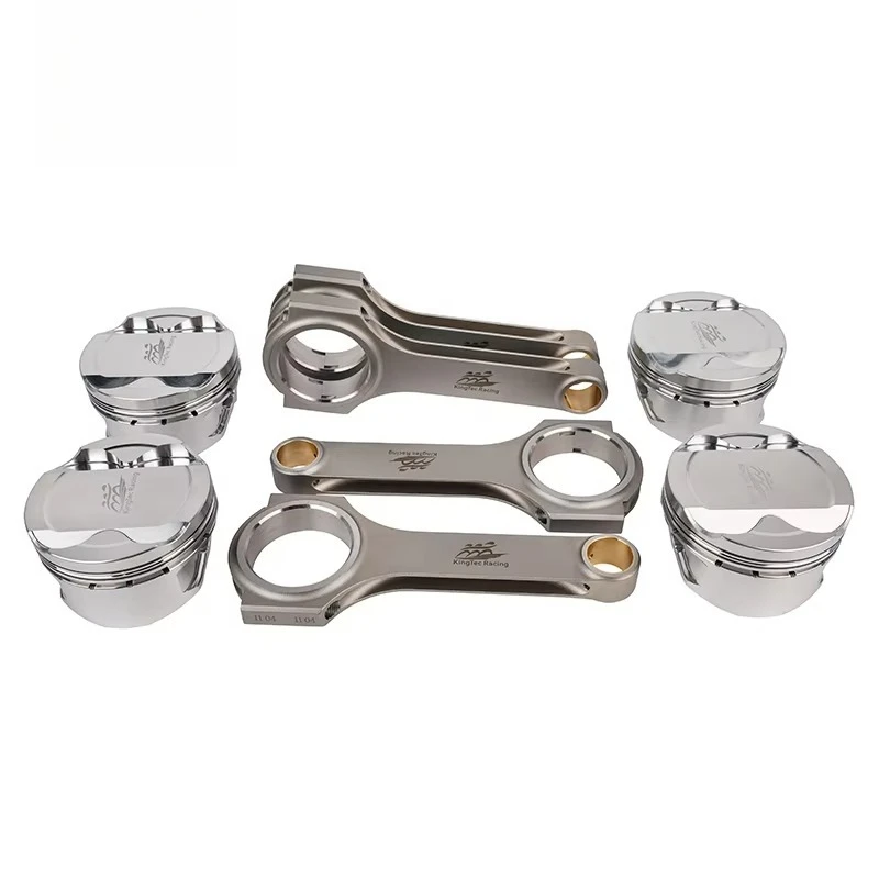 4AGE 20 В кованый поршень шатуна для Sprinter Trueno AE111 Carina 1,6 л, черные верхние детали хода двигателя