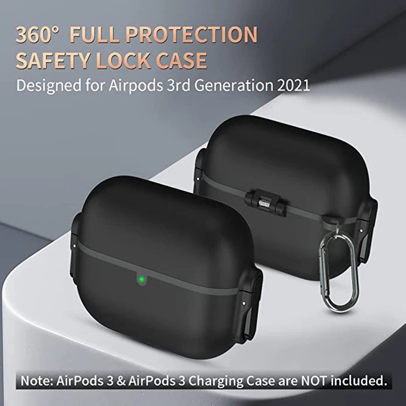 أغلفة المنجنيق لأجهزة Airpods Pro أغلفة قوية لأجهزة Apple Airpods 3 & Pro 2 generic acion أغلفة حماية Air Pods ملحقات سماعات الأذن