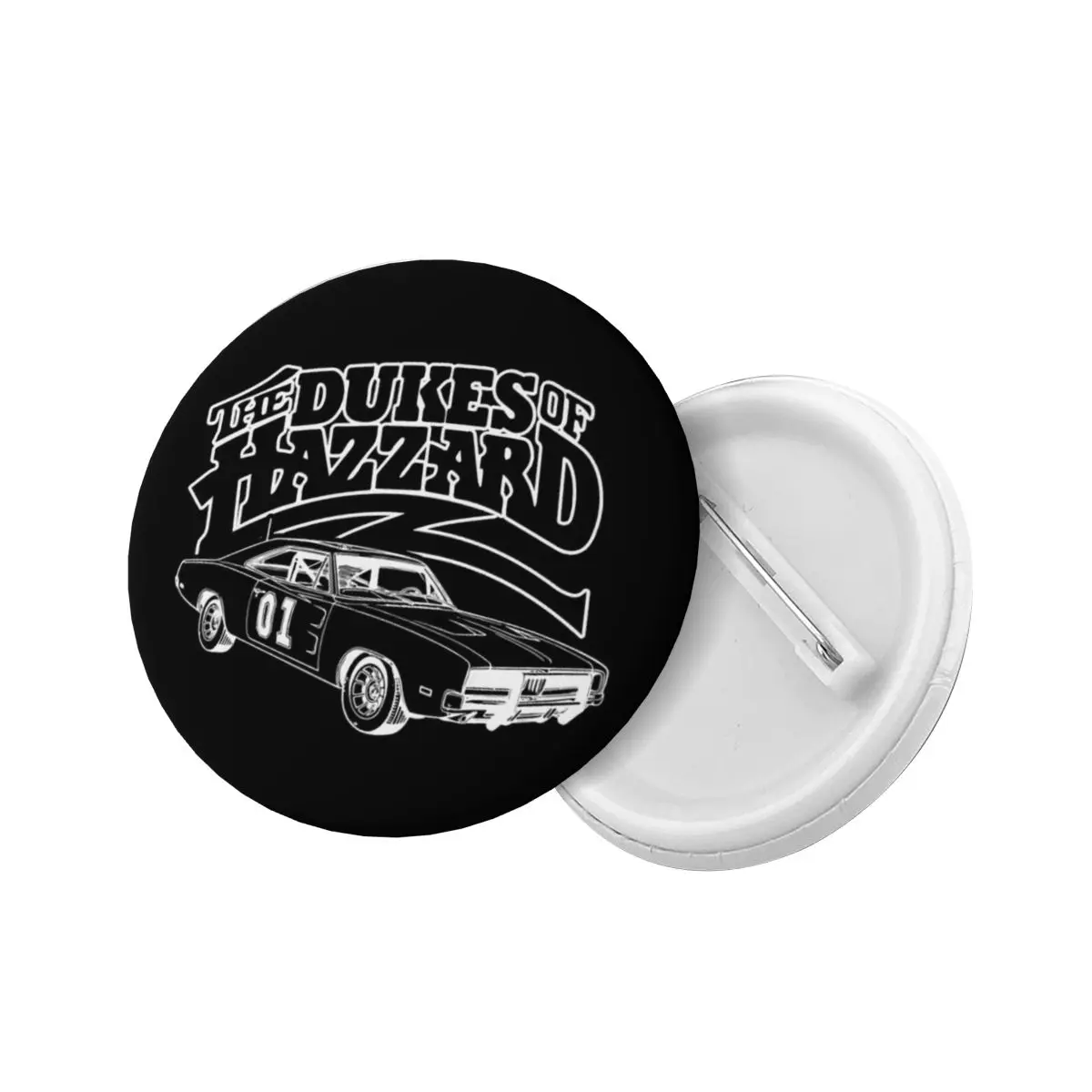 Custom Dukes Of Hazzard General Lees Button Pin for Hats Badges Brooches Pinback Gift