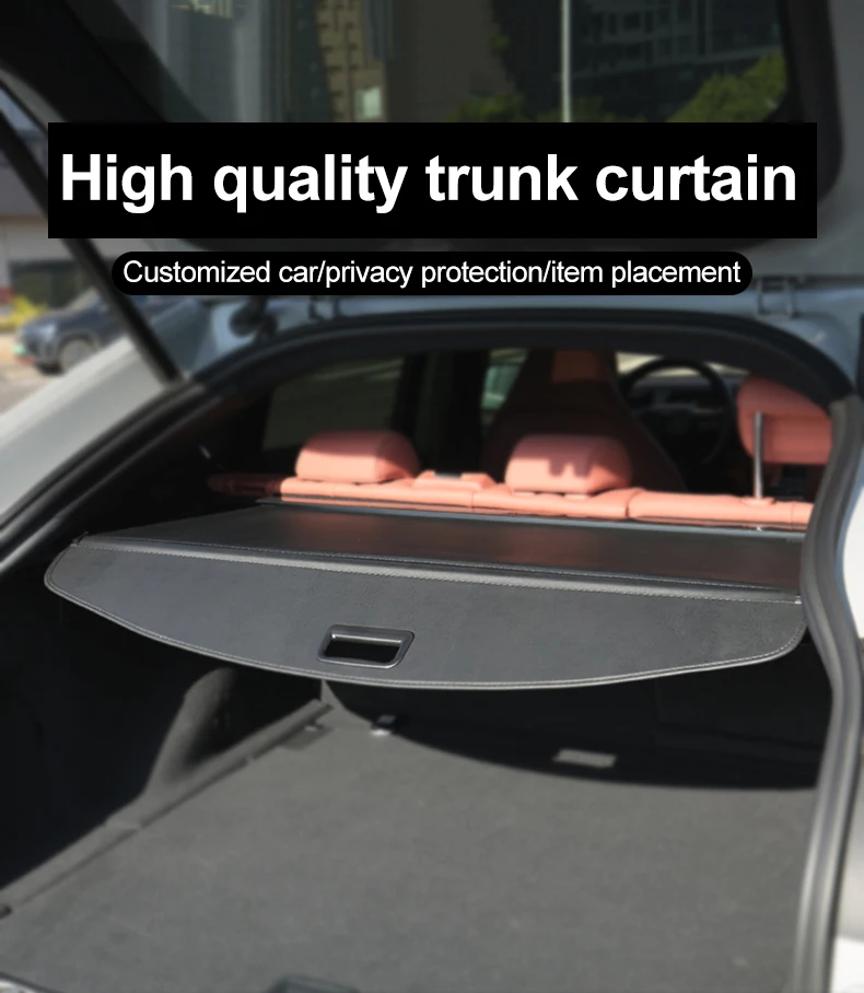 Kofferraumabdeckung für Tesla Model Y Juniper Launch 2025-2026 – Gepäckablage, Sicherheitsvorhang, Trennwand, Matte – Detail 5